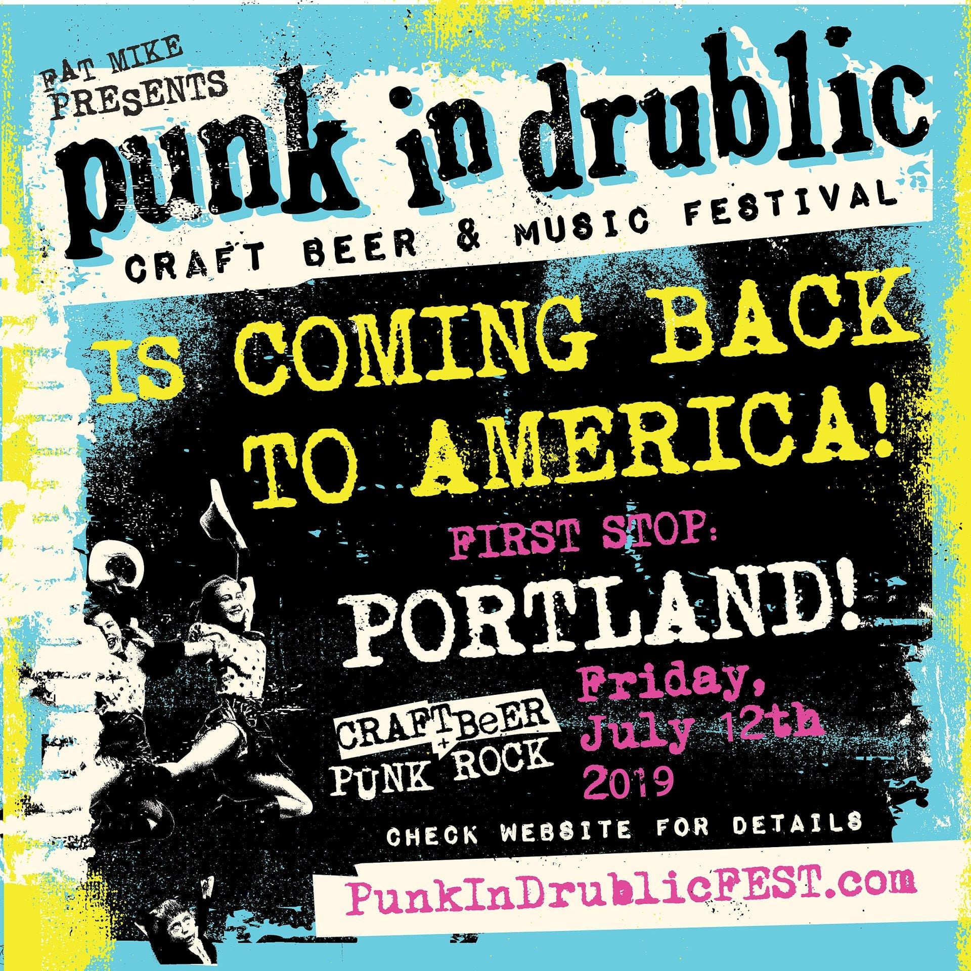 Fat Mike announces first U.S. Punk In Drublic of 2019 with NOFX, Bad Religion & more