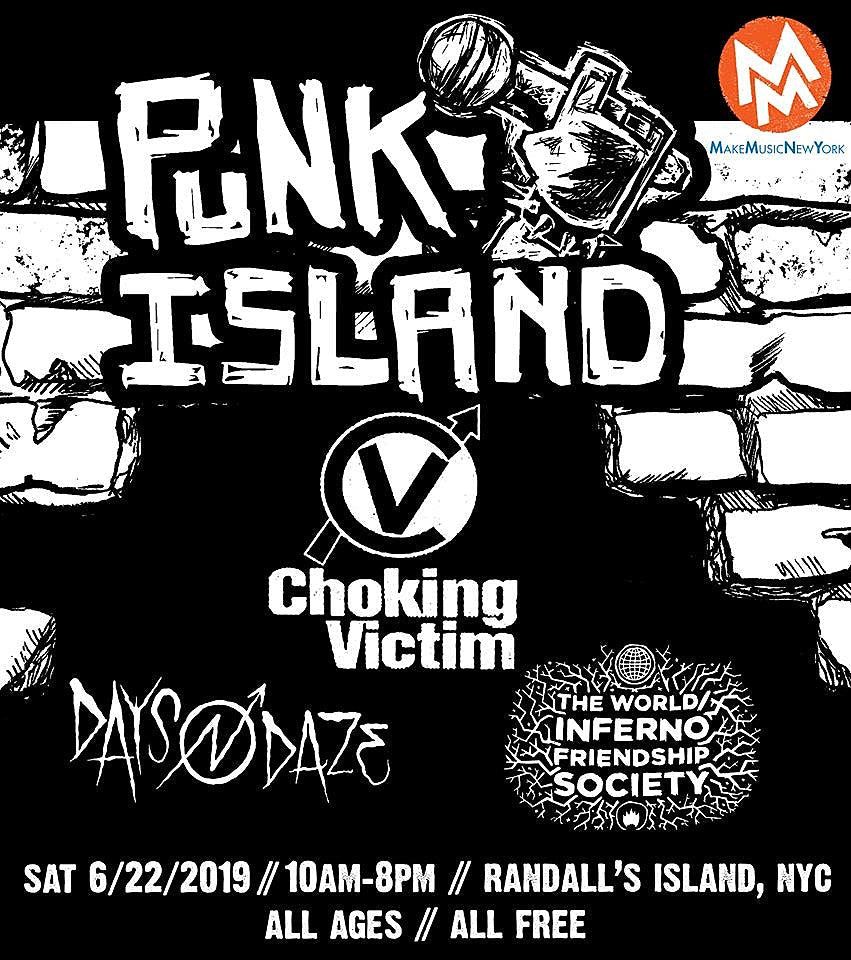 Choking Victim & World/Inferno added to Punk Island 2019