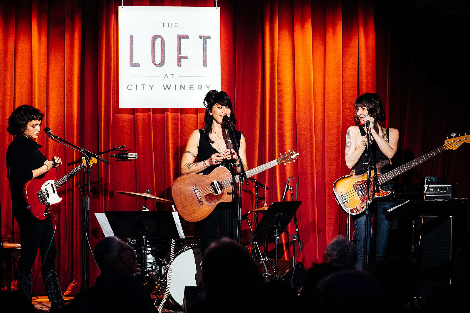 Puss N Boots played City Winery (pics), recording new LP at Wilco’s studio
