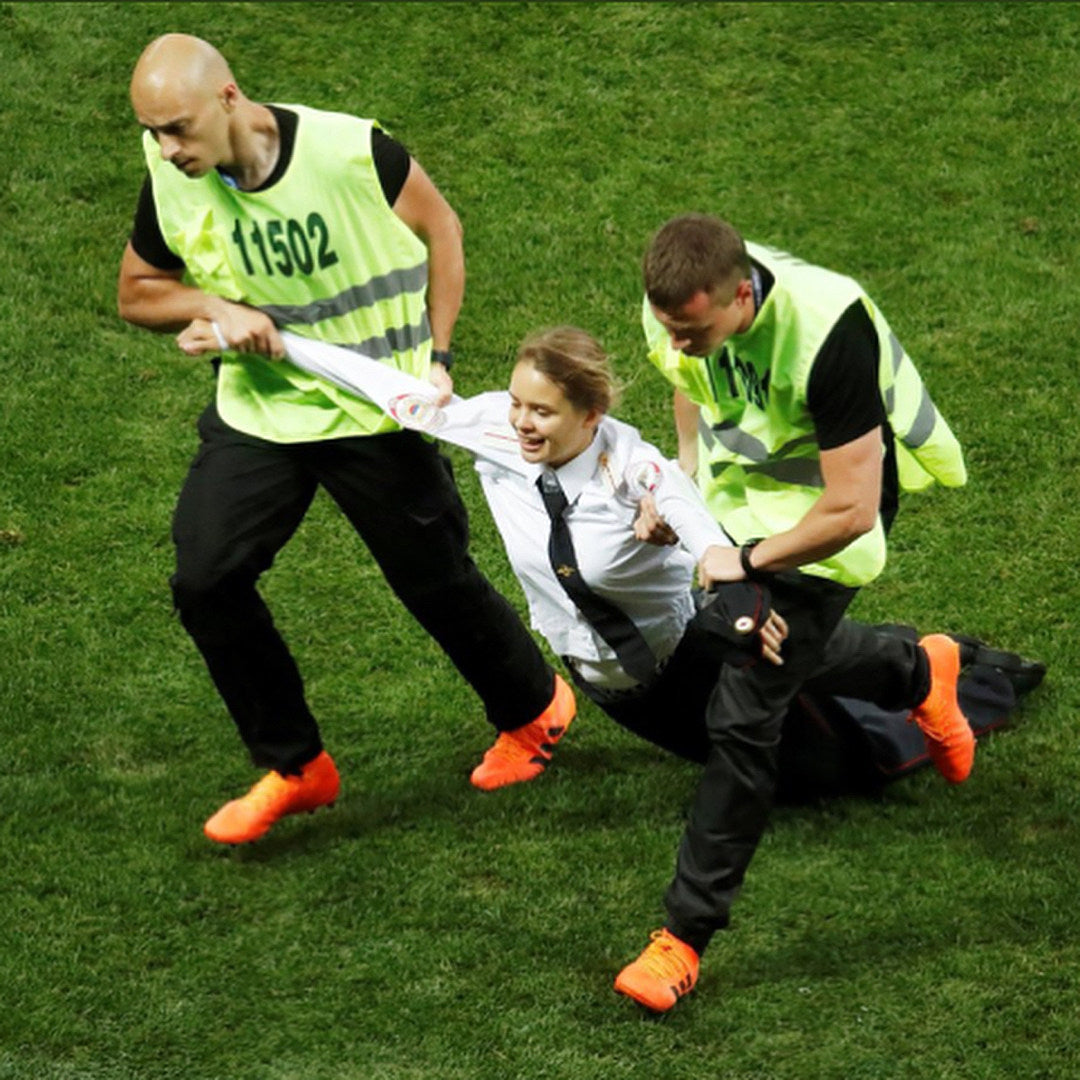 Pussy Riot give update on arrested members following World Cup Final