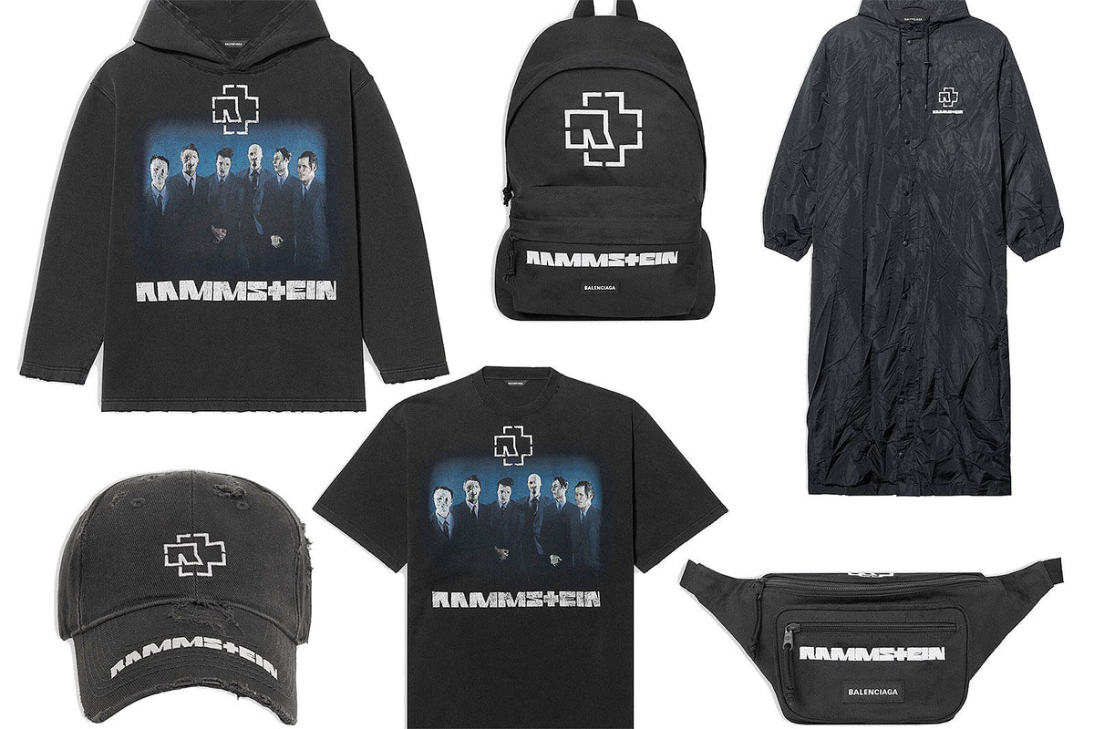 Rammstein unveil pricey Balenciaga merch collection