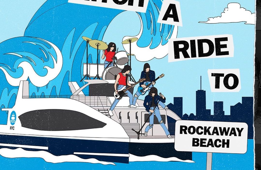 Hitch a ride to Rockaway Beach with Ramones-themed ferries