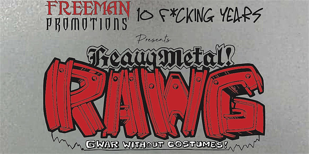 RAWG (aka GWAR without the costumes) playing Saint Vitus in March