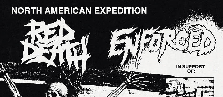 Red Death & Enforced announce 2020 North American tour
