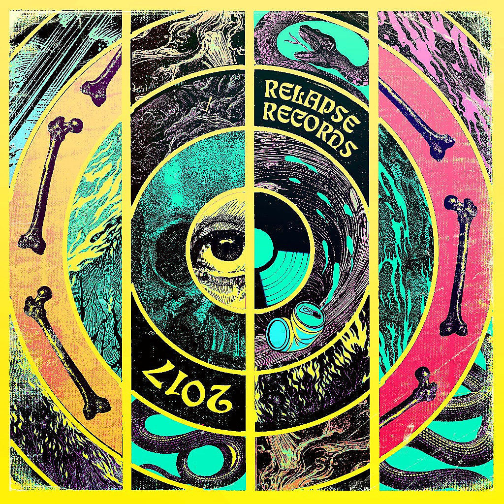 Relapse release 2017 sampler, sign Trappist (mem Spazz, Despise You, etc)