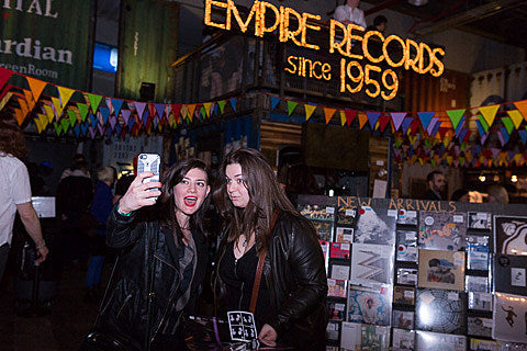 ‘Empire Records’ 20th anniversary celebration at Rough Trade NYC underway (night 1 pics)