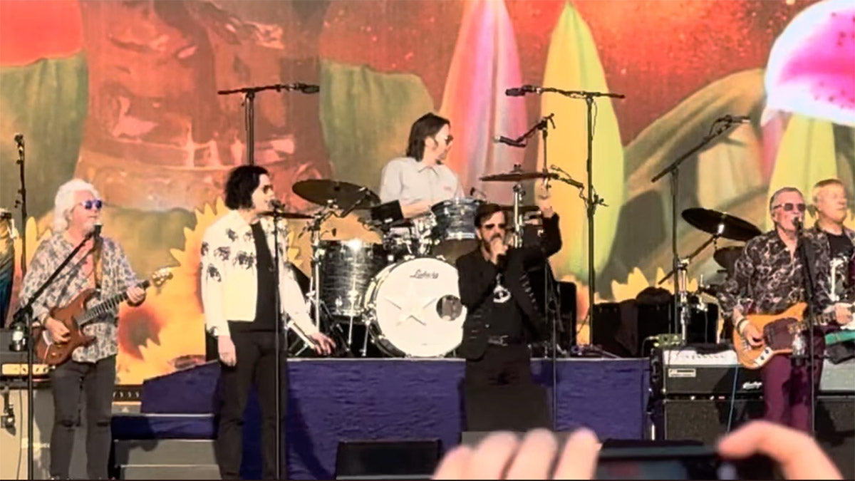 Watch Jack White join Ringo Starr on “With a Little Help From My Friends” at Bourbon & Beyond