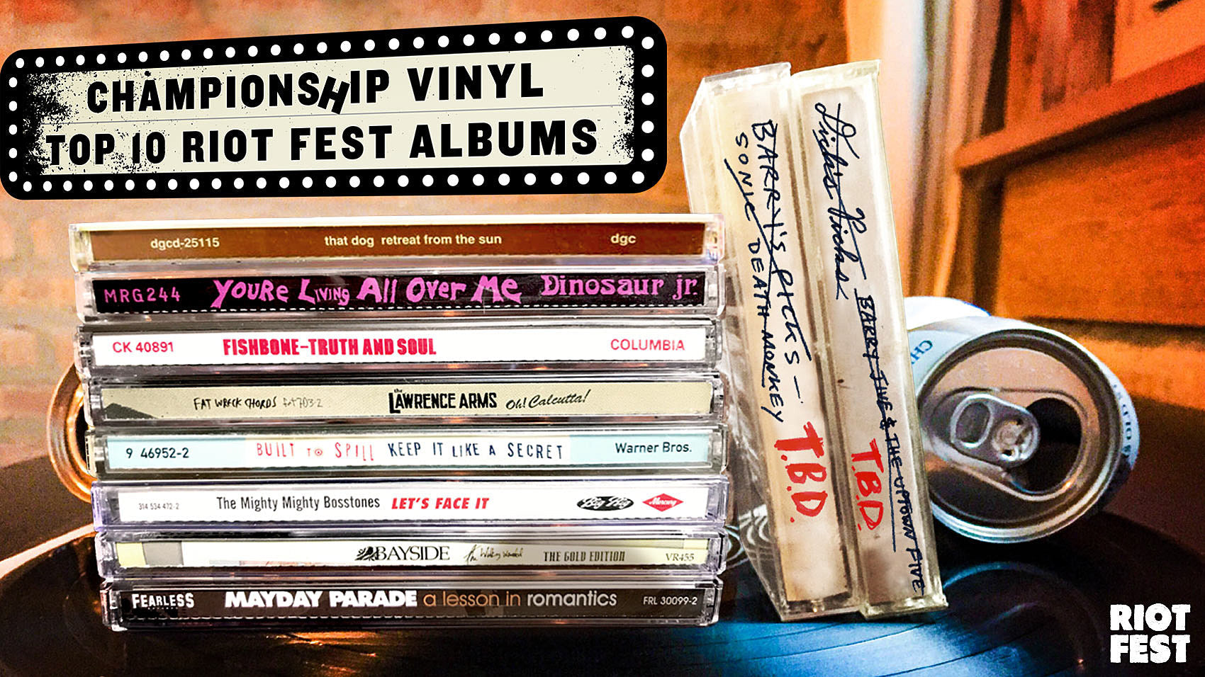 Dinosaur Jr, Built to Spill, that dog. & more playing full albums at Riot Fest 2017