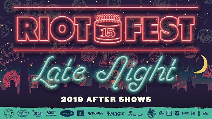 Riot Fest Aftershows (AVAIL, Taking Back Sunday, Descendents, Against Me!, more)