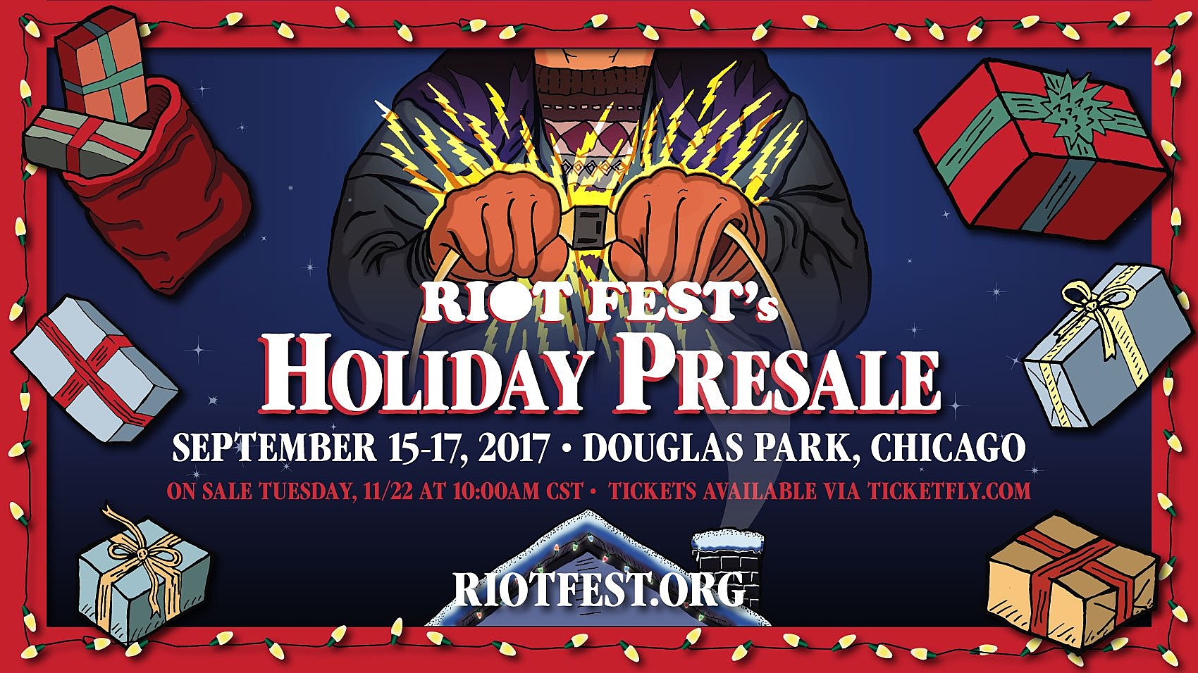 Riot Fest Chicago reveals 2017 dates & holiday presale