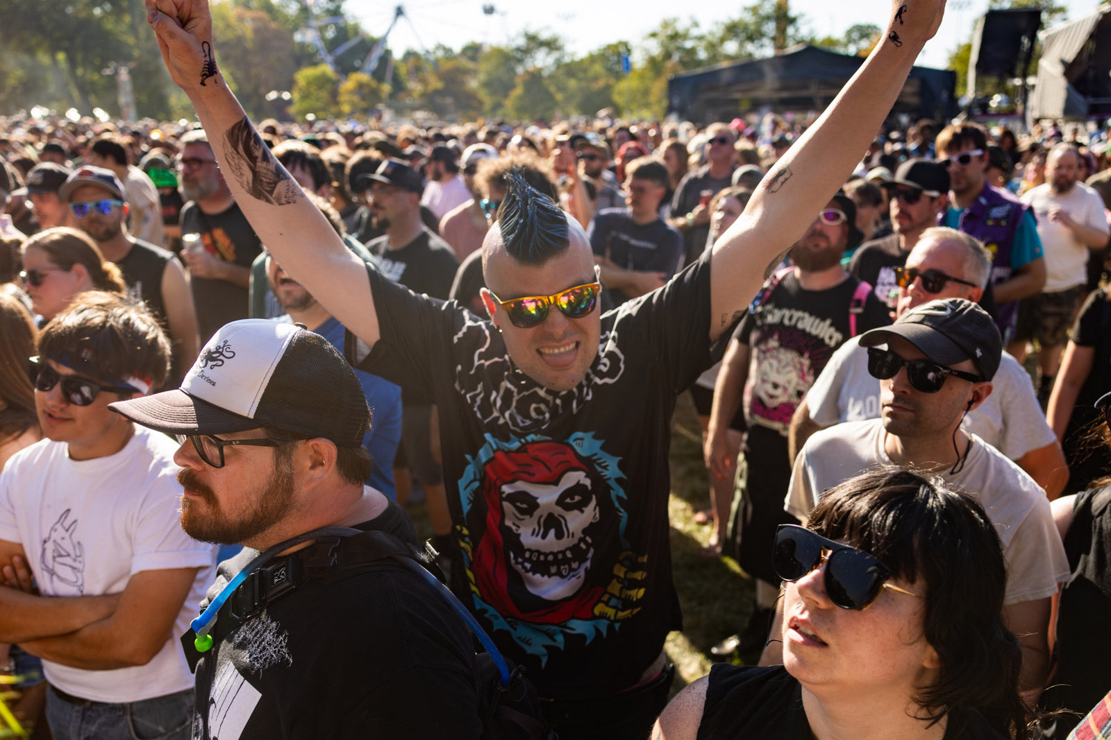 Riot Fest 2024 day 1 pics (Fall Out Boy, NOFX, Public Enemy, Cypress Hill, Sum 41, Drug Church, more)