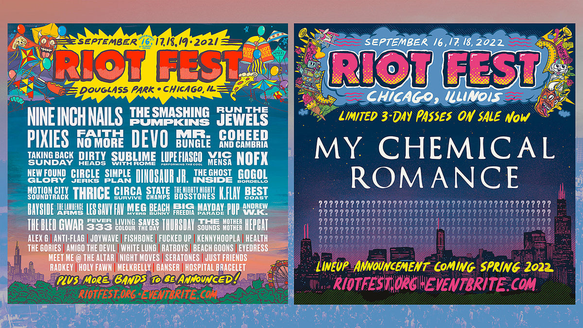 Riot Fest adds NIN, Faith No More, Devo, Dinosaur Jr & more to 2021 lineup