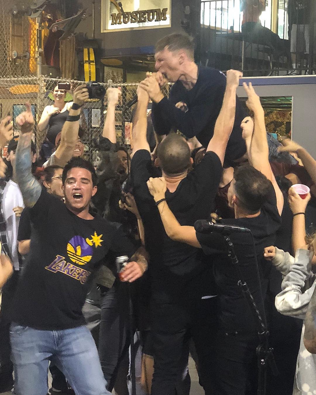 watch Rise Against do punk covers with Moby, mems of Touche Amore, Youth of Today, more