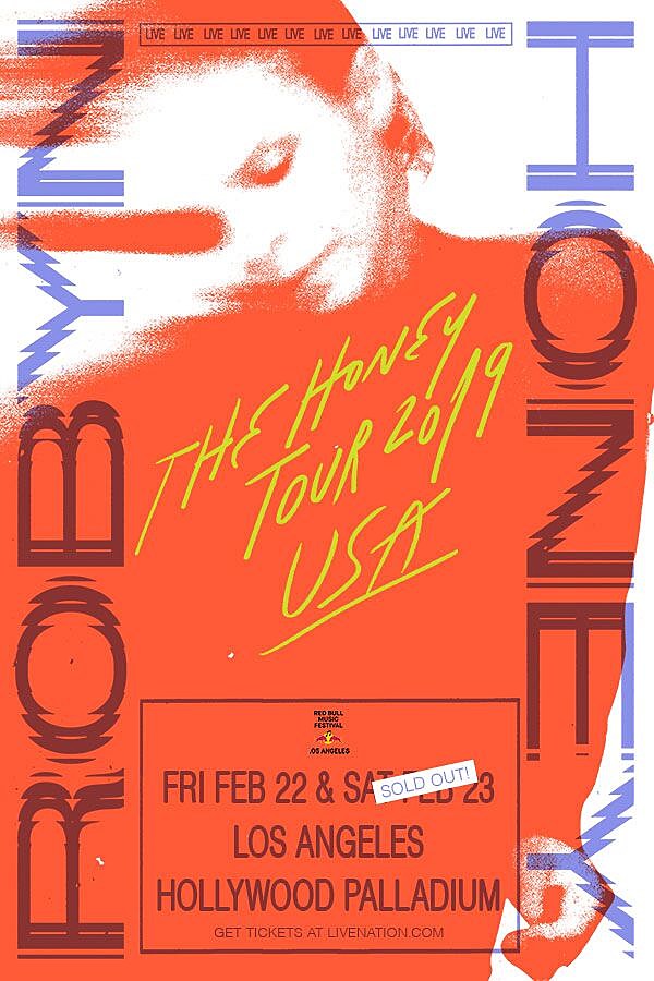 Robyn expands tour, adds 2nd LA show