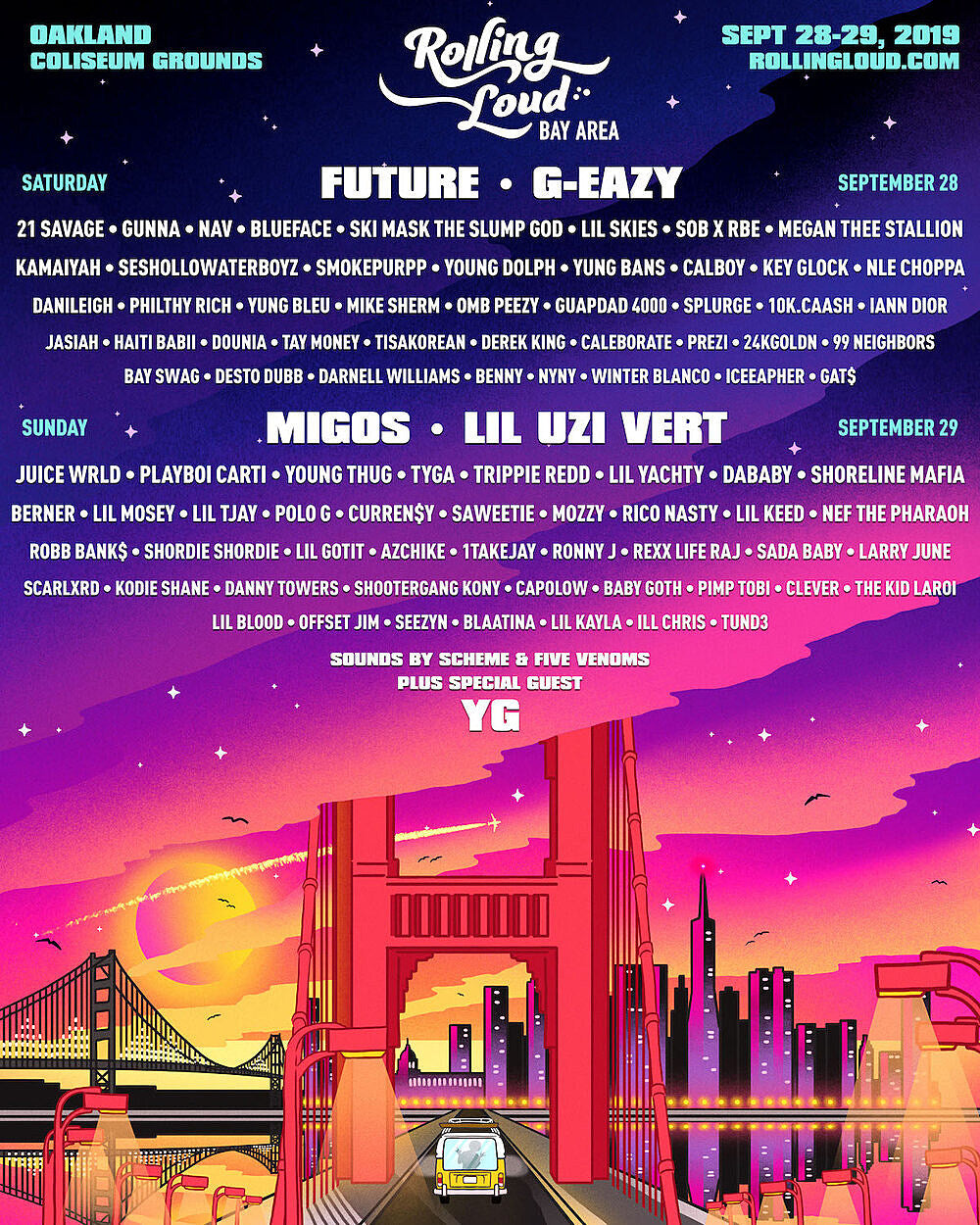 Rolling Loud Bay Area livestreaming this weekend