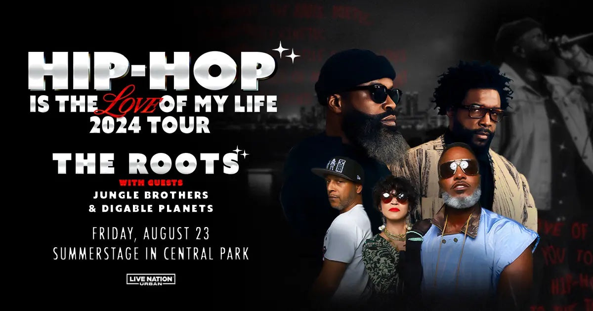 The Roots add Central Park show with Jungle Brothers & Digable Planets, part of summer tour