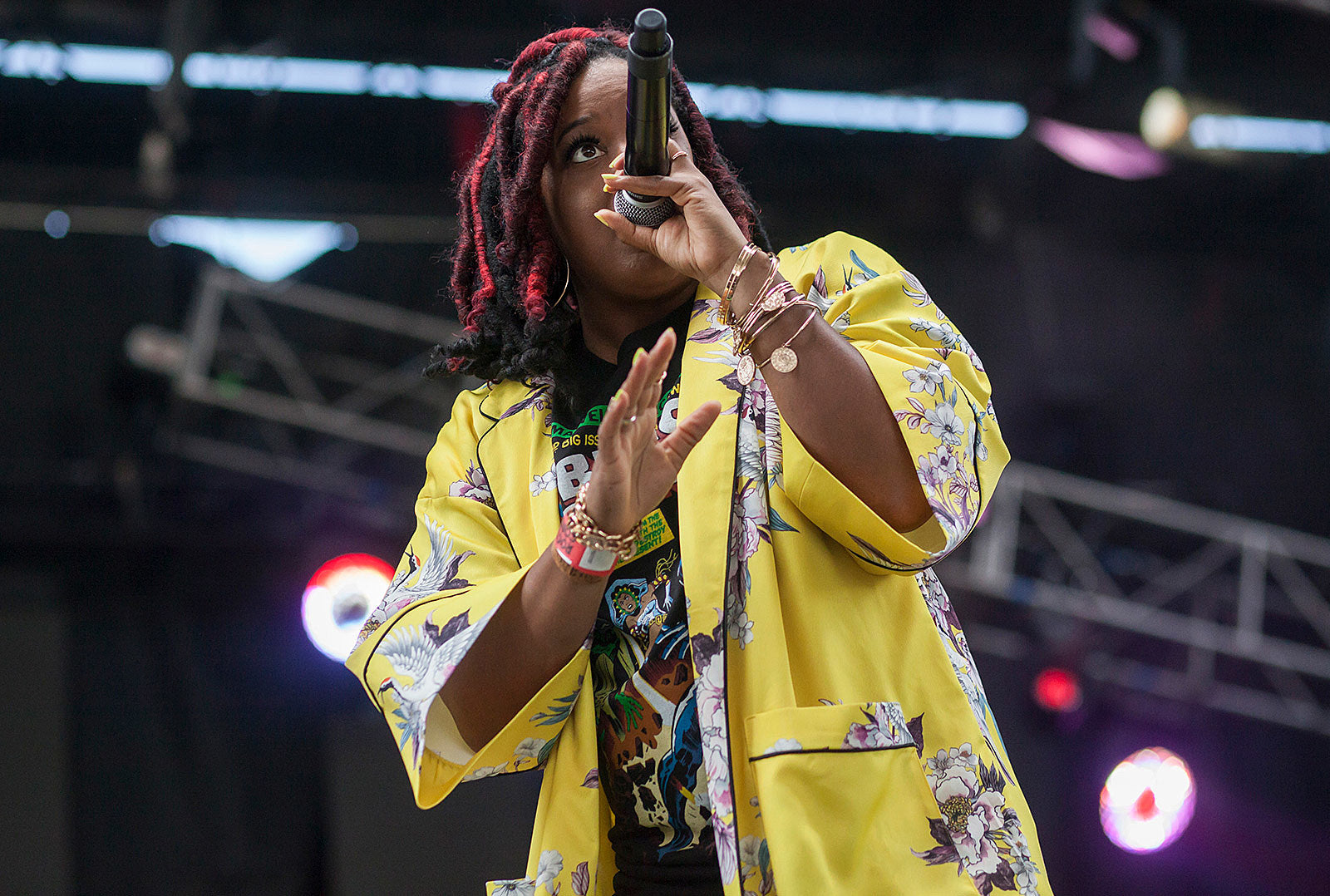 Roots Picnic 2018 cut short by weather; Cam’ron solo replaced Dipset & more (pics)