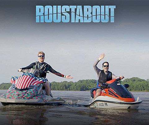 Kurt Braunohler jet-skied from Chicago to New Orleans for charity & web series ‘Roustabout,’ touring (dates, video)