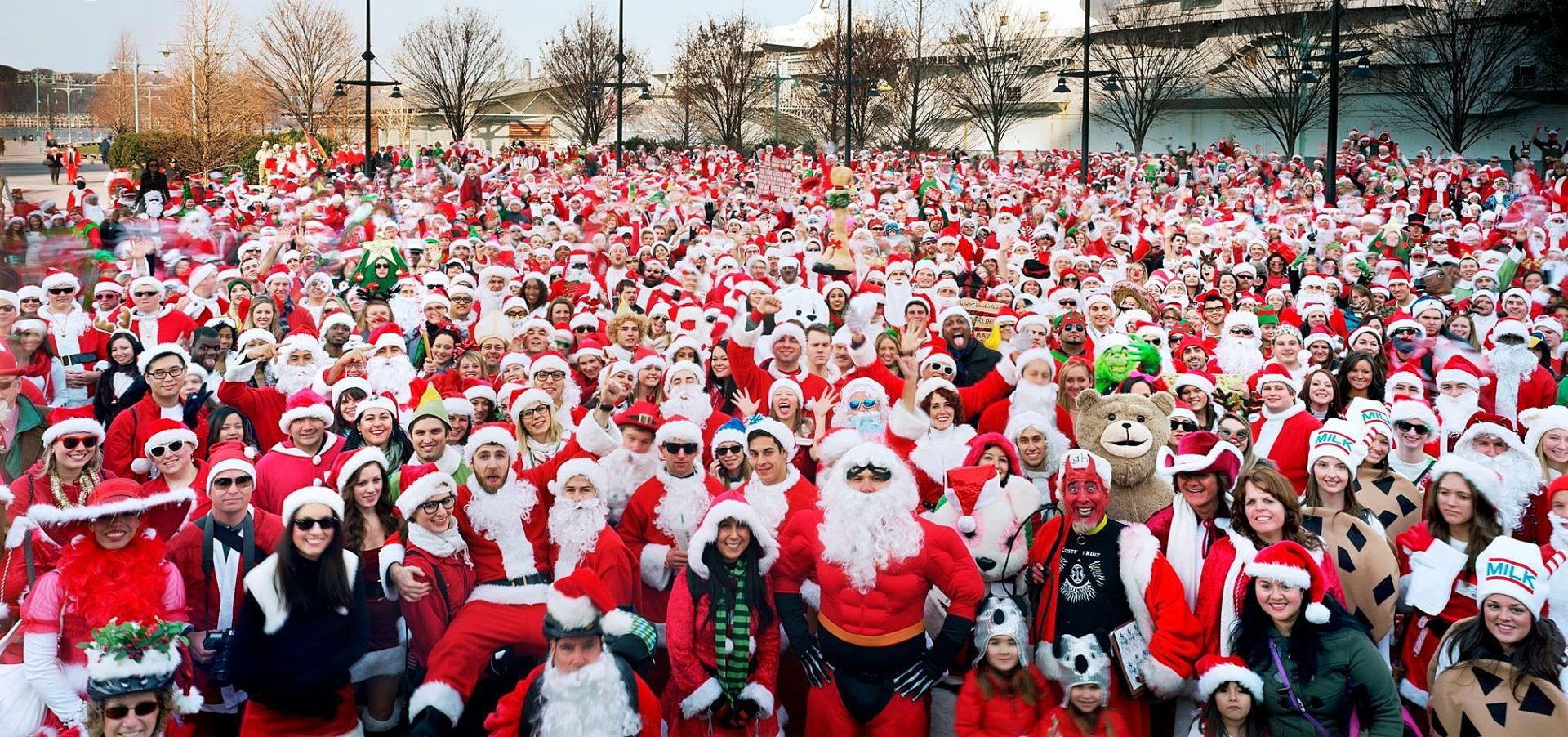 dreaded SantaCon NYC is this weekend; free Fireball party yachts cancelled