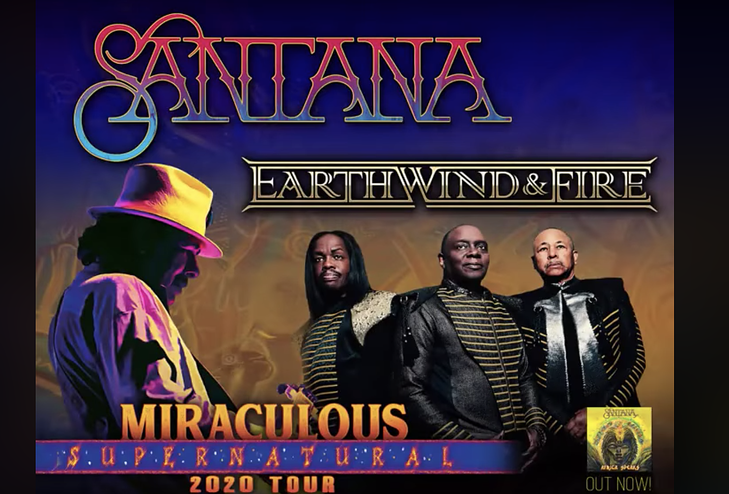 Santana and Earth Wind & Fire announce summer tour