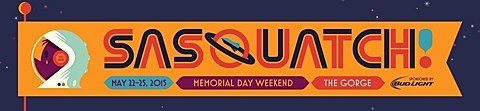 Sasquatch! 2015 lineup (Kendrick Lamar, Robert Plant, War On Drugs, St Vincent, Modest Mouse, Ryan Adams, more)