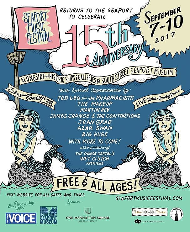 Ted Leo, The Make-Up, Martin Rev & more playing Seaport Music Fest 15th Anniversary