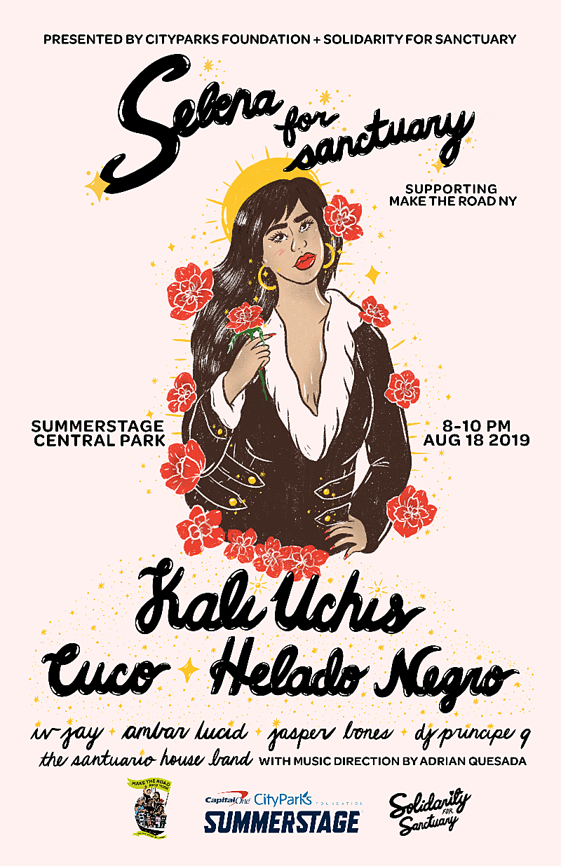Kali Uchis, Cuco, more playing ‘Selena for Sanctuary’ benefit in Central Park