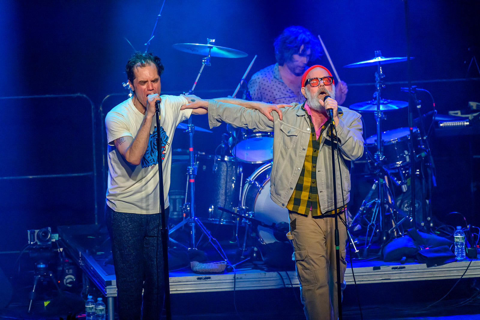 Watch Michael Stipe join Michael Shannon & Jason Narducy on R.E.M.’s “These Days” & “The Great Beyond” (pics, setlist)