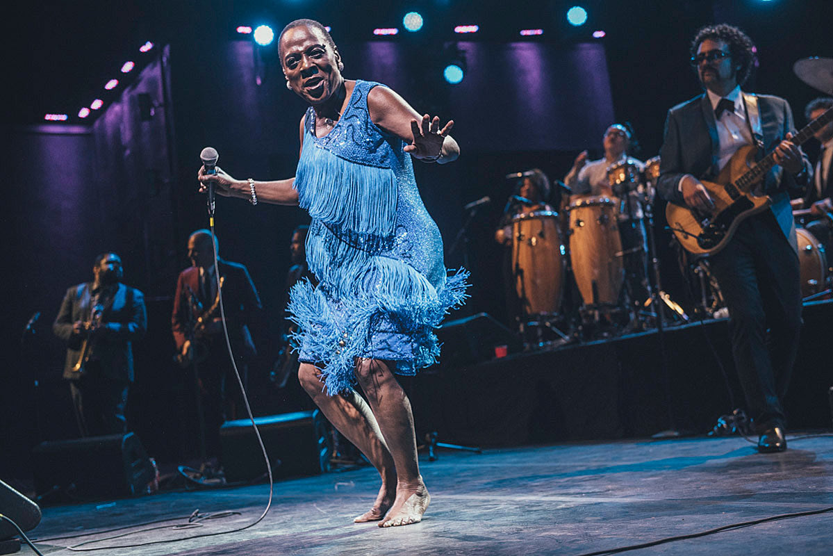 Sharon Jones playing James Brown tribute in NJ w/ Bettye LaVette & Lee Fields ++ “Home for the Holidays” shows