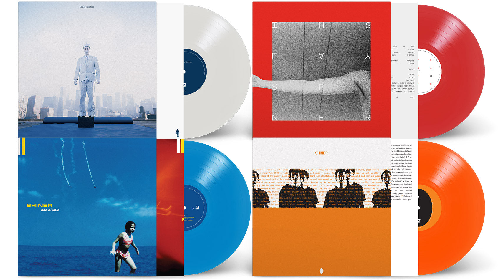 Shiner reissuing classic albums (exclusive color vinyl)