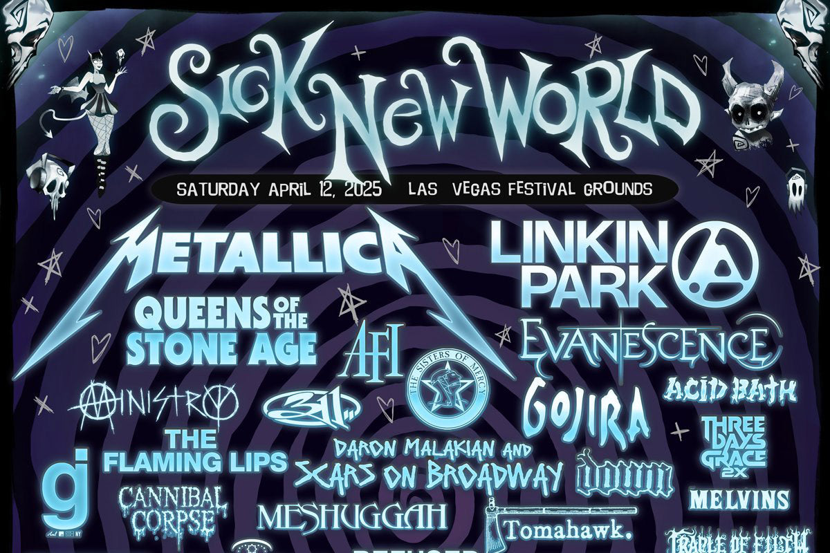 Sick New World 2025 lineup: Metallica, Linkin Park, QOTSA, AFI, Refused, X, Tomahawk, Scowl & more