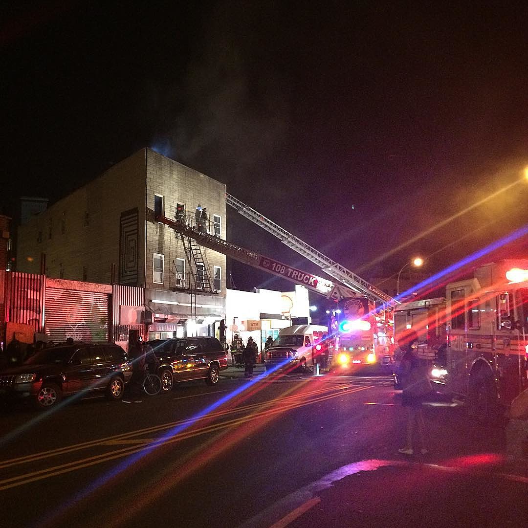 fire at Silent Barn tonight (Freak Out Fest cancelled for tonight, but will continue Saturday & Sunday)