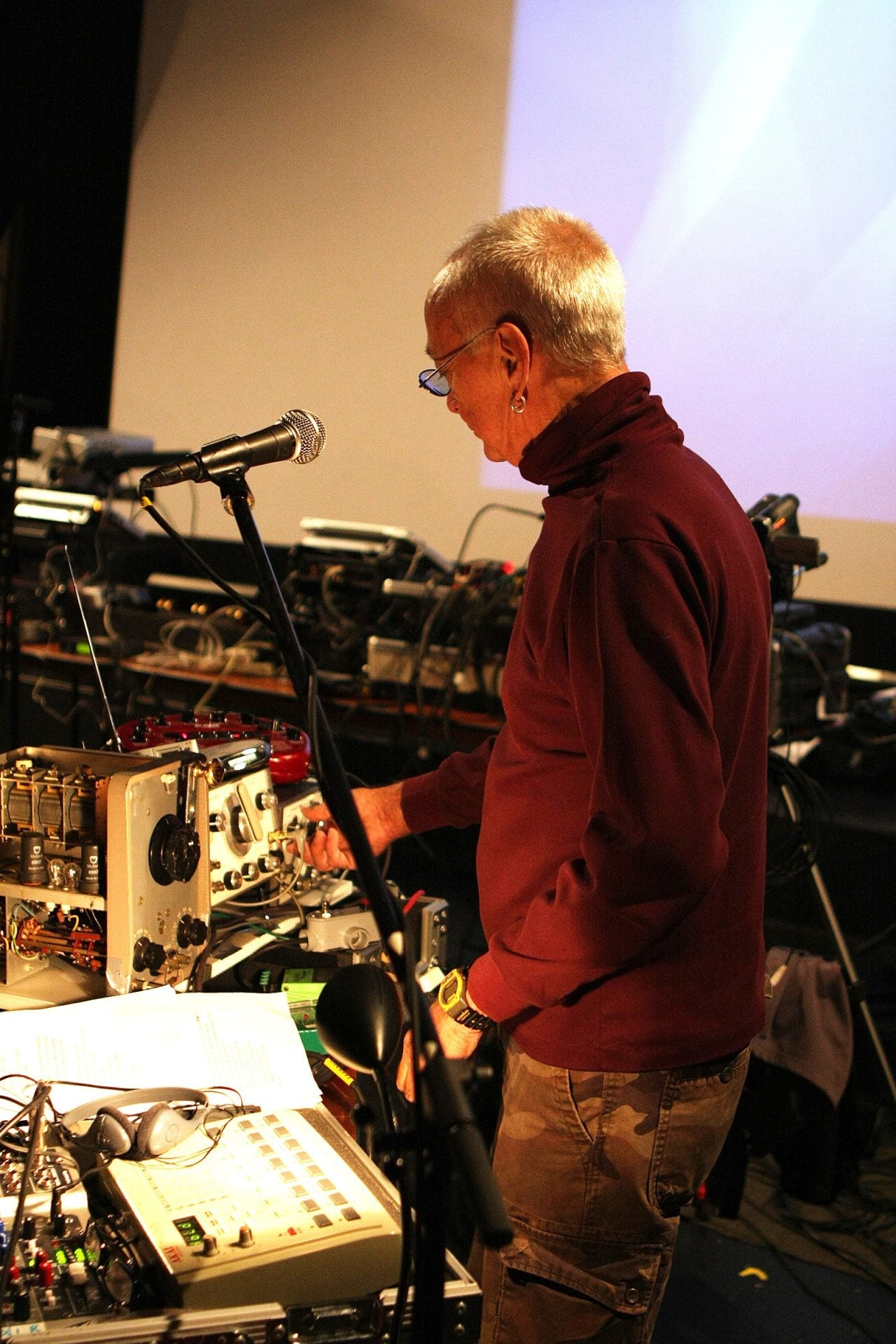 Silver Apples @ 2008 Brainwaves Festival (unpublished photos – RIP Simeon Coxe)