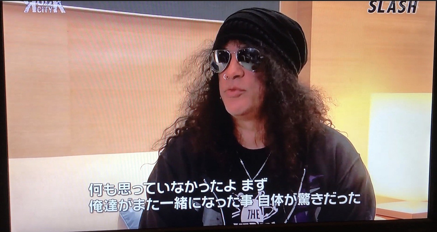 Slash confirms a new Guns N’ Roses record is, you know, kinda in the works