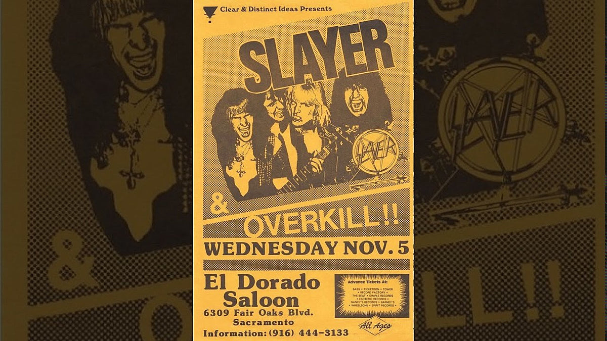 Listen to a newly unearthed Slayer concert recording from 1986