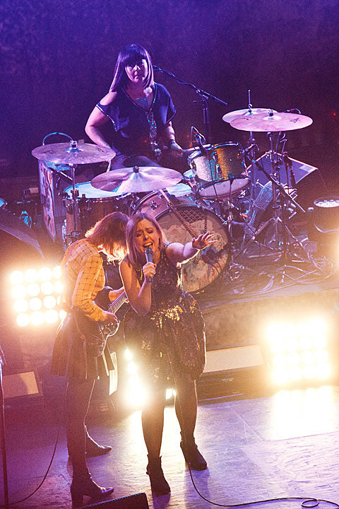 Sleater-Kinney played their first of two Terminal 5 shows with Lizzo, and ‘Seth Meyers’ (pics, setlist, review, video)