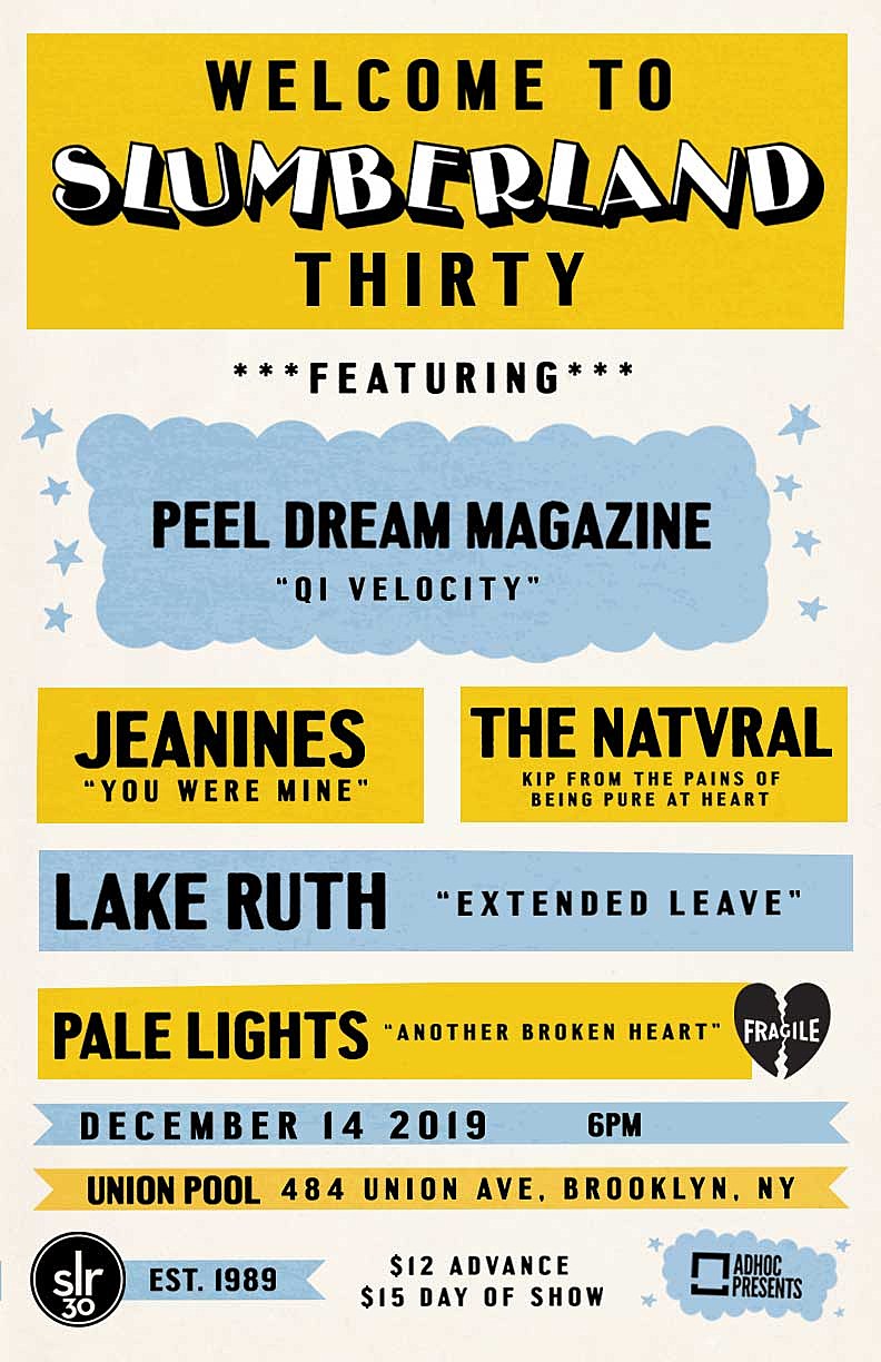 Lake Ruth share “Strange Interiors,” playing Slumberland 30th anniversary party in Brooklyn