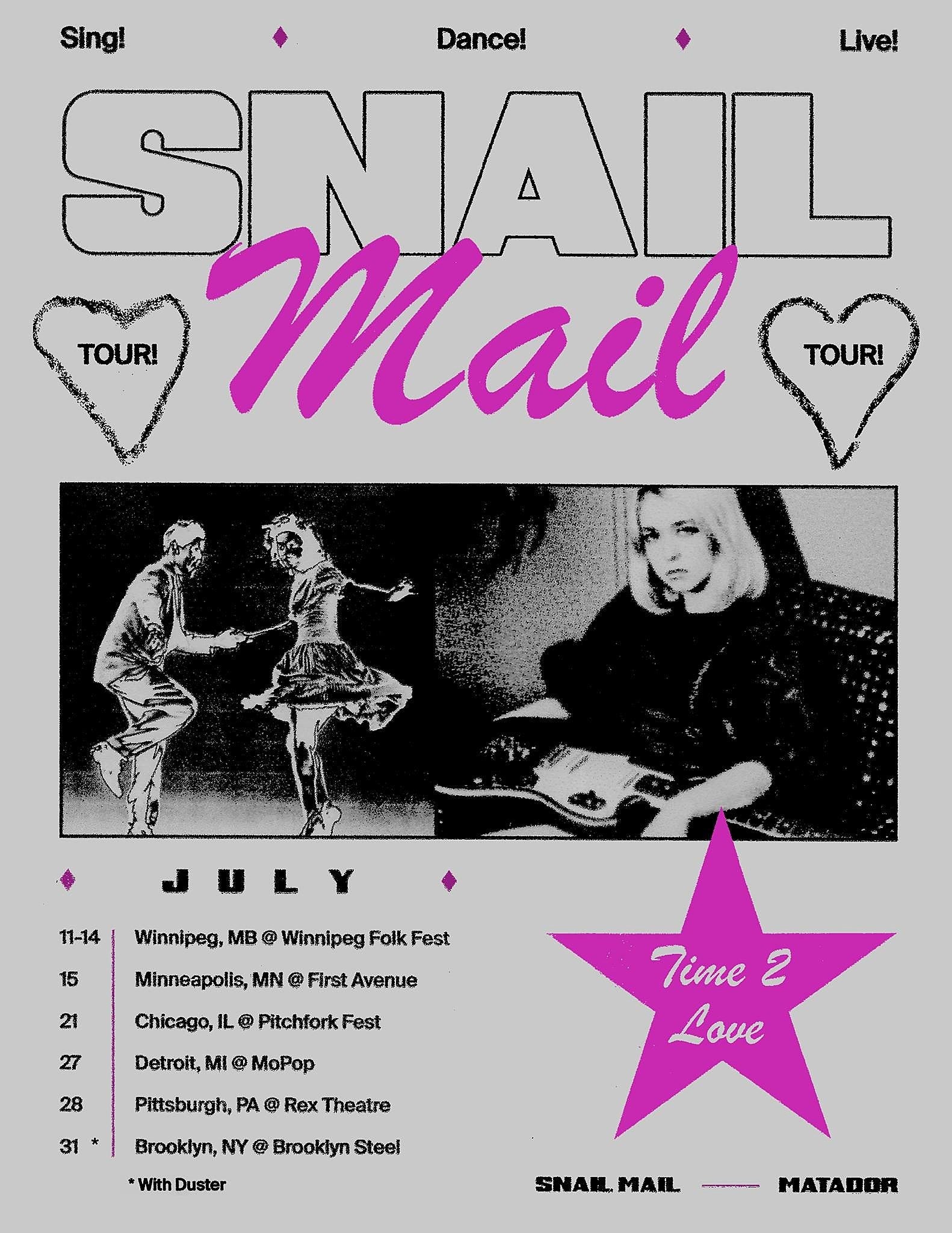 Snail Mail expands tour, adds Brooklyn Steel show with Duster