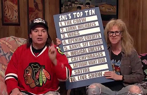SNL celebrated 40 years w/ Sia’s wig, Paul McCartney, Paul Simon, Kanye, Bill Murray, Will Ferrell & much more