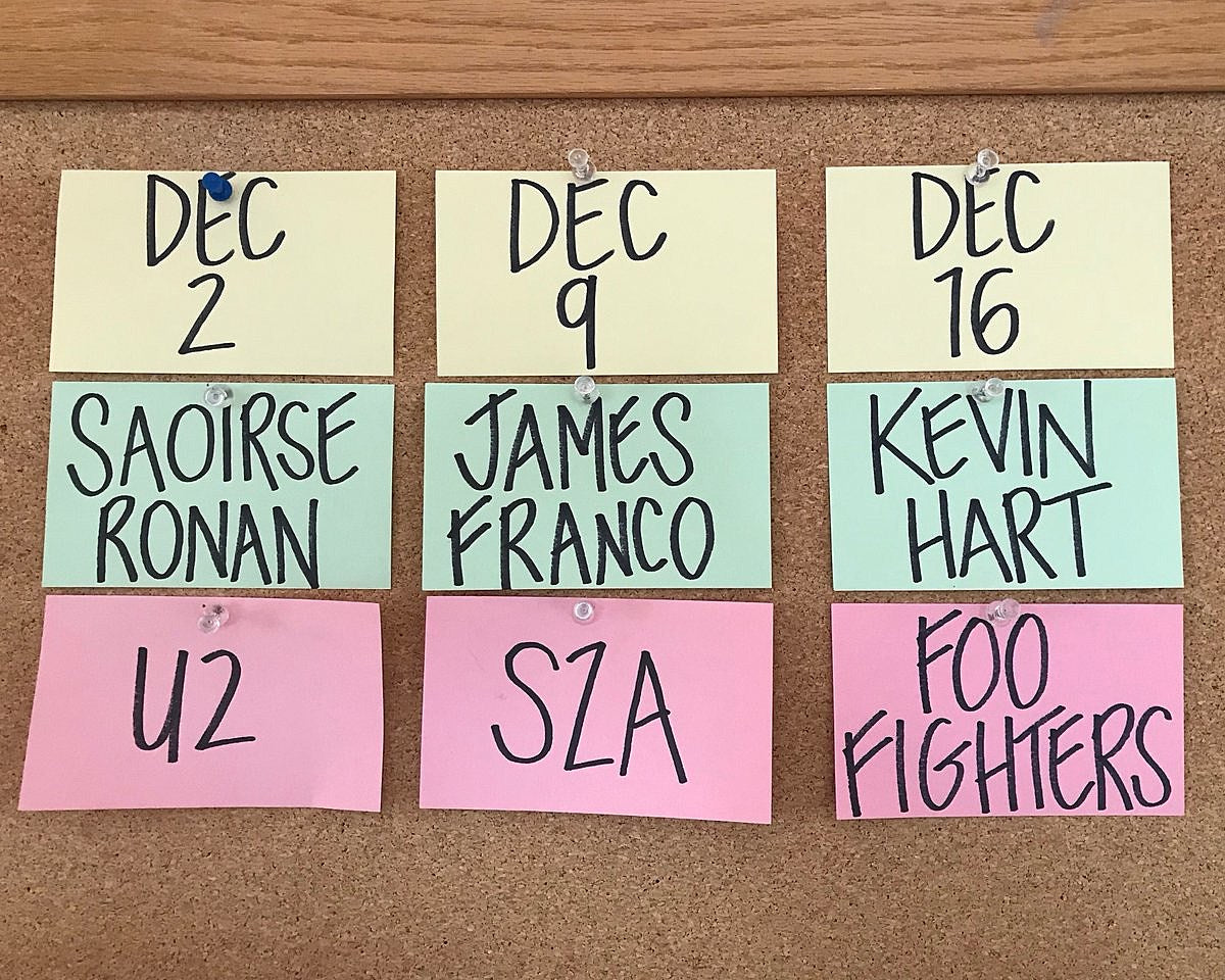 SZA and Foo Fighters playing ‘SNL’ in December