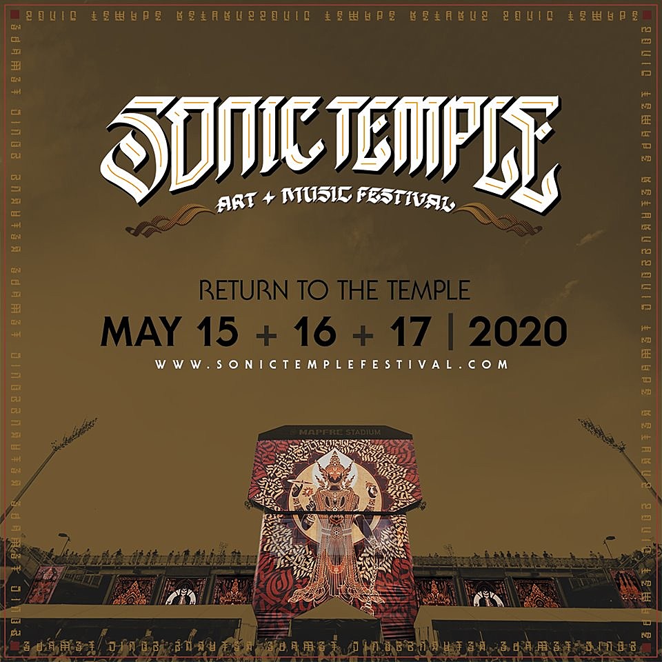 Sonic Temple, Epicenter & Welcome To Rockville reveal 2020 dates