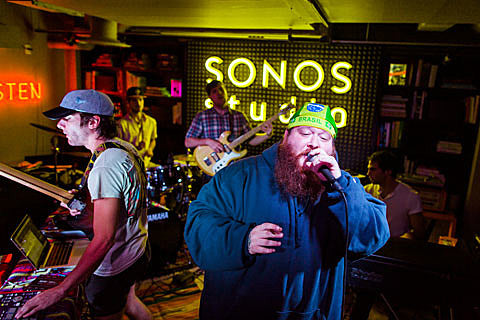 Action Bronson freestyled on Hot 97, playing NYC one-off