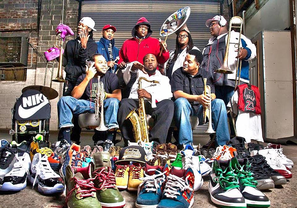 Soul Rebels playing BK shows ft. ACTQ members, Melle Mel, Rakim, Raekwon