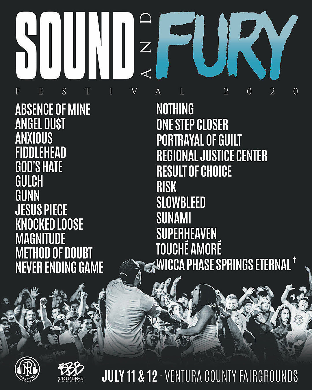 Sound & Fury reveal 2020 lineup & statement about potential cancellation