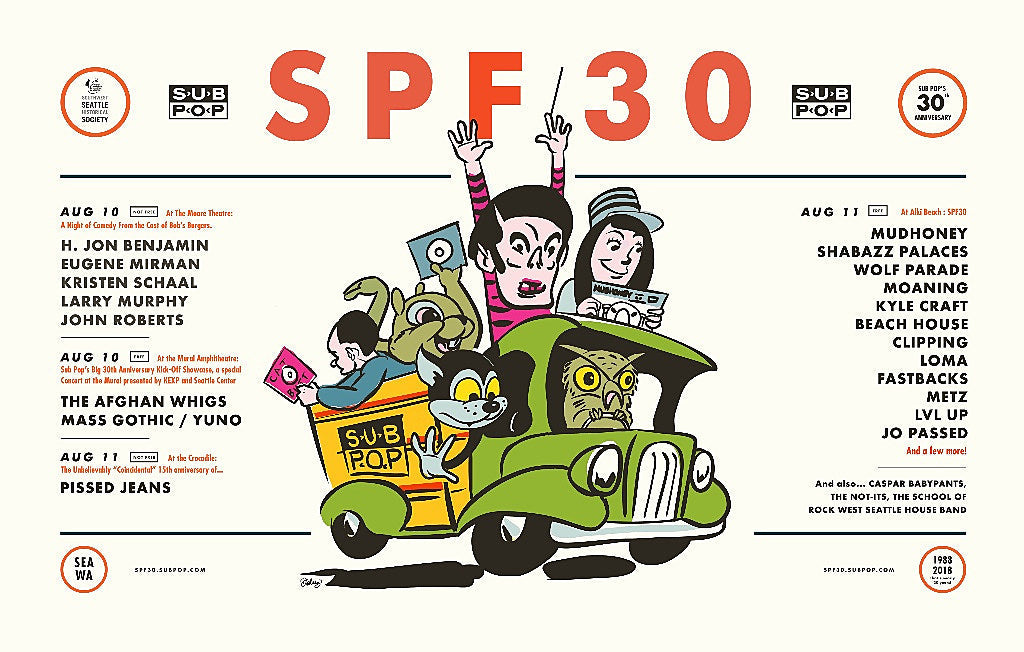 Mudhoney, Beach House, Afghan Whigs & more playing Sub Pop’s 30th anniversary