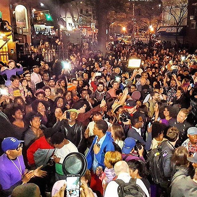 Spike Lee threw a Prince block party in Fort Greene ++ ‘Hamilton,’ ‘The Color Purple’ and Apollo Theatre paid tribute too (video)