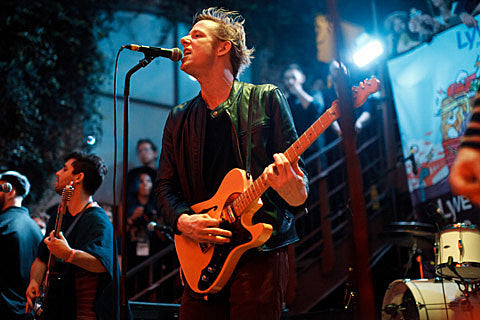 Spoon played SXSW with DJ Windows 98 aka Win Butler (pics) who talked “Celebrity Economy in Music” on a panel