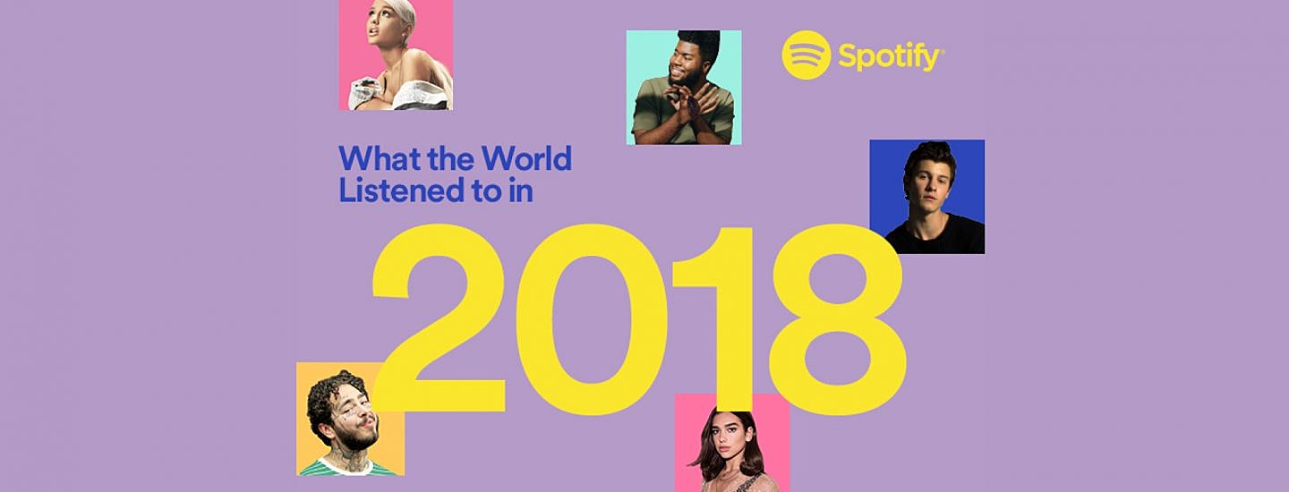 Spotify reveals 2018’s most streamed artists, albums, tracks, playlists, more