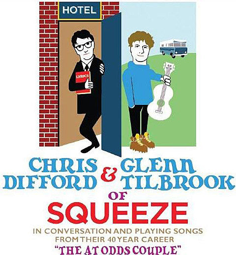 Squeeze frontmen Chris Difford and Glenn Tilbrook going on acoustic ‘At Odds Couple Tour’ (dates)