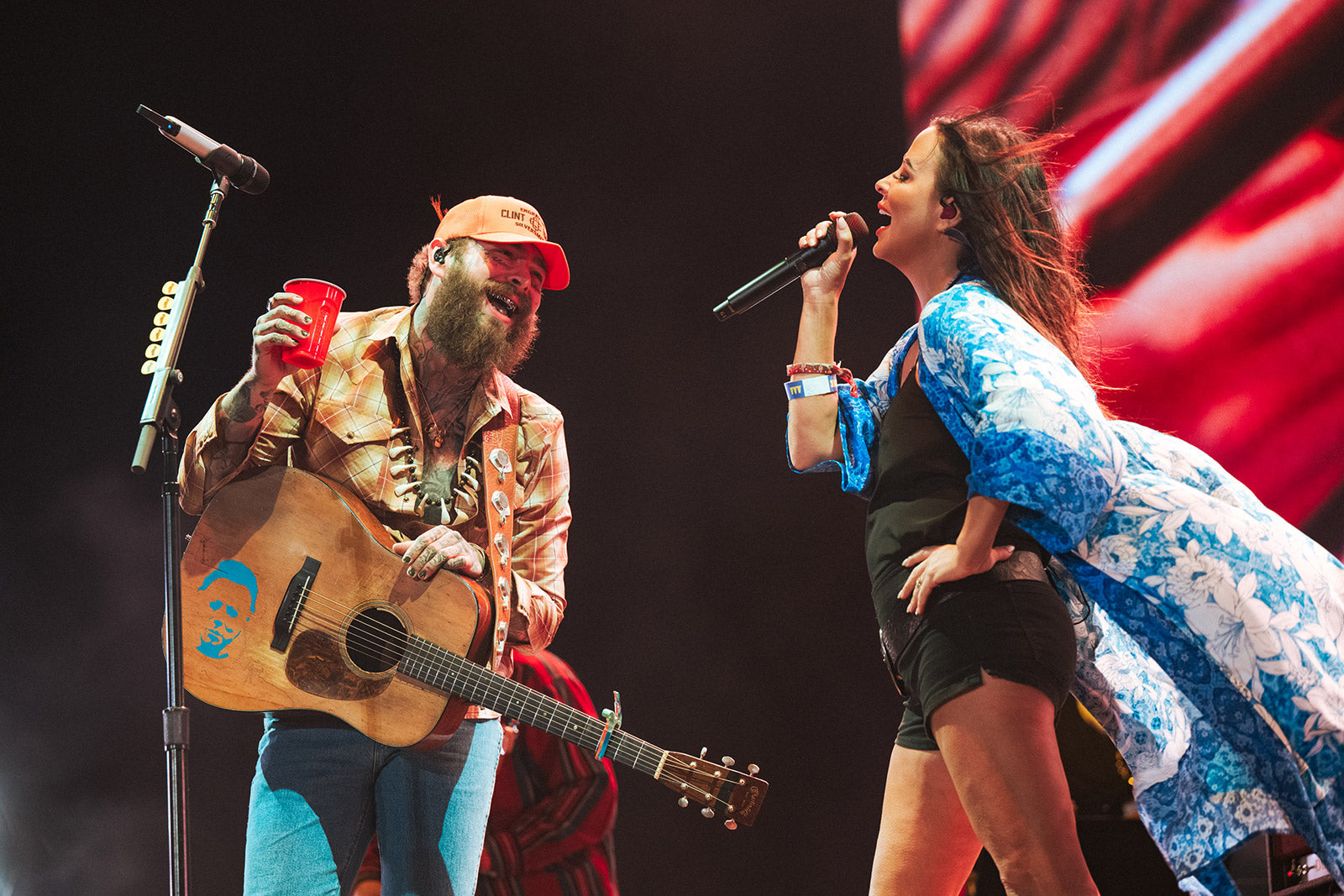 Stagecoach 2024 pics & video: Post Malone, Lana Del Rey, Willie Nelson, Reba McEntire, more